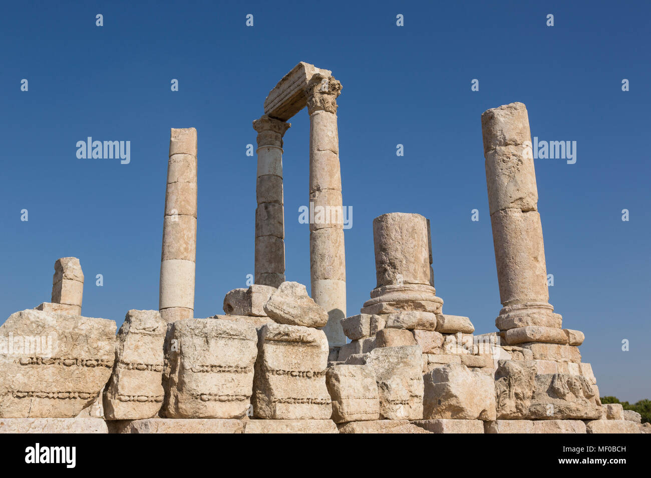 Temple of Hercules of the Amman Citadel complex (Jabal alQal'a), Amman