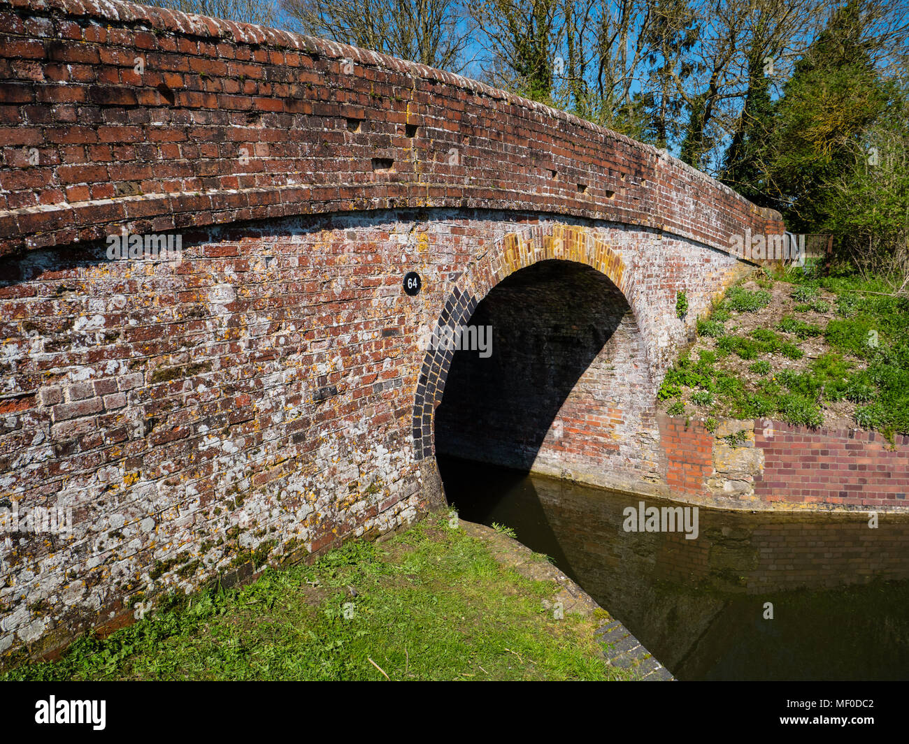 Enborne Bridge, Guyers Lock, River Kennet, Newbury, Berkshire, England, UK, GB. Stock Photo