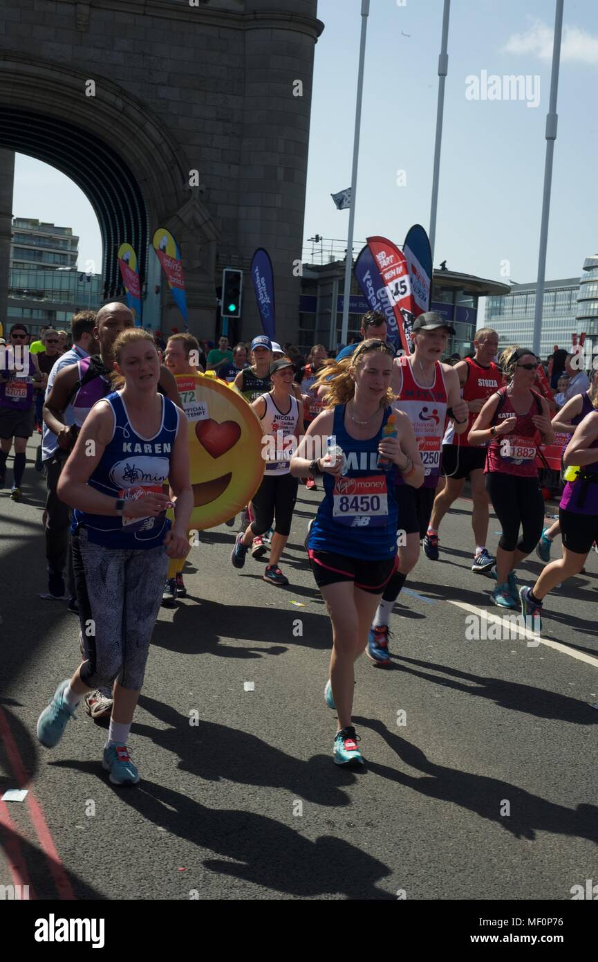 Virgin Money London Marathon 2018 Stock Photo 181340970 Alamy