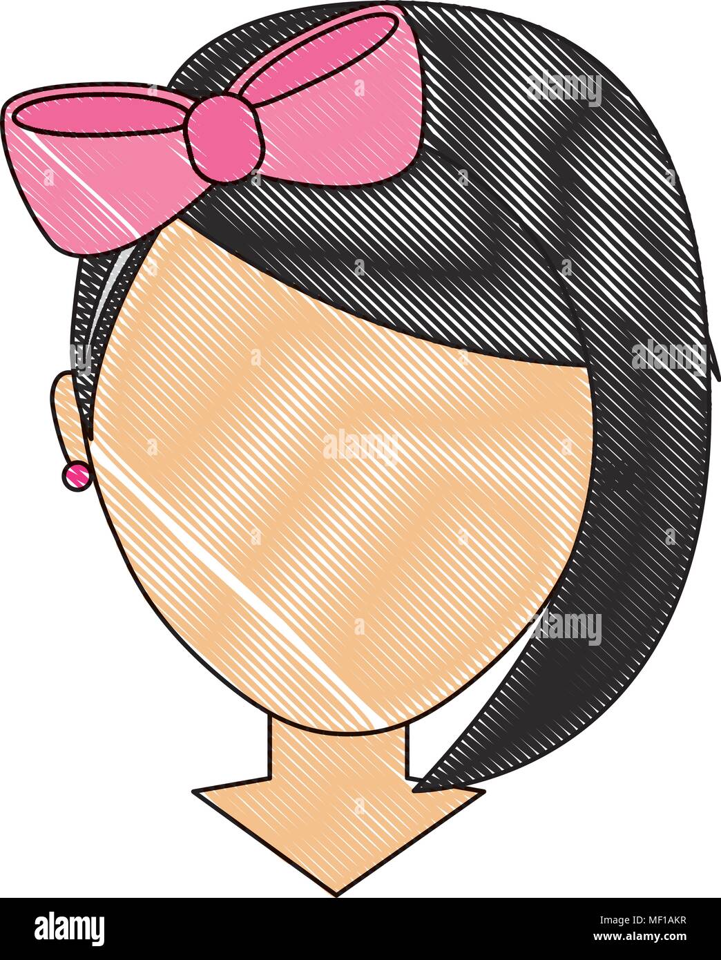 Bow profile Stock Vector Images - Alamy