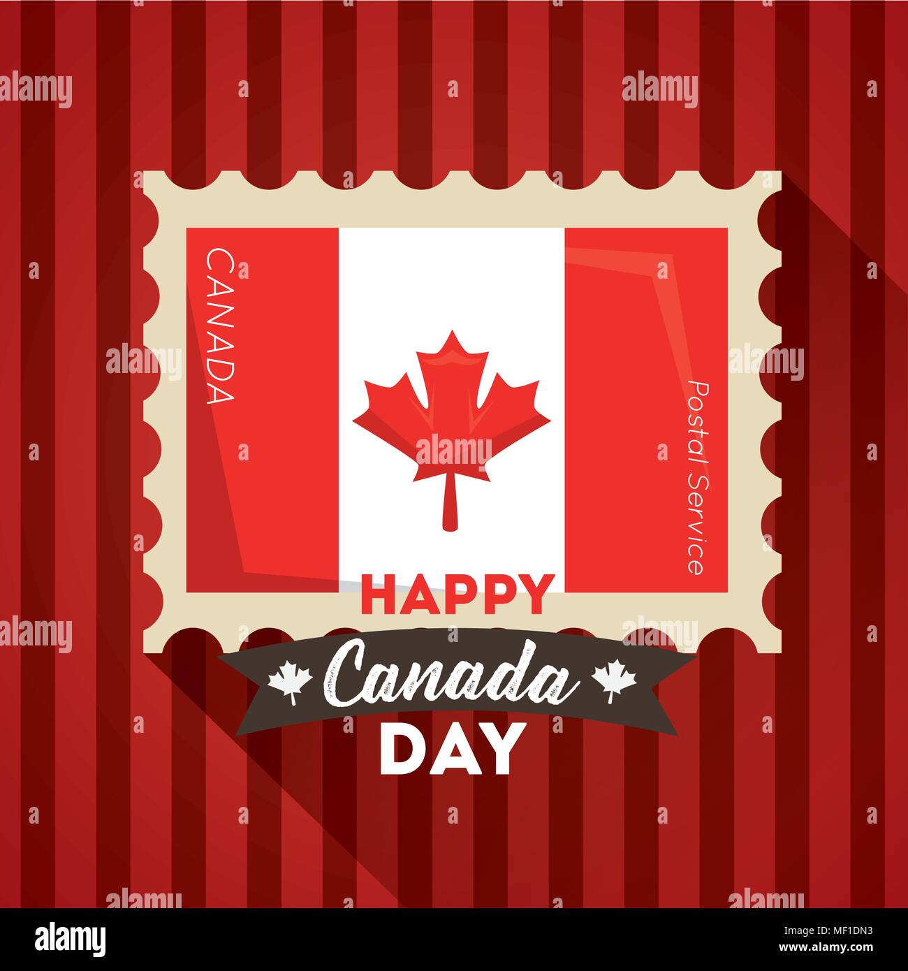 happy canada day Stock Vector Image & Art Alamy