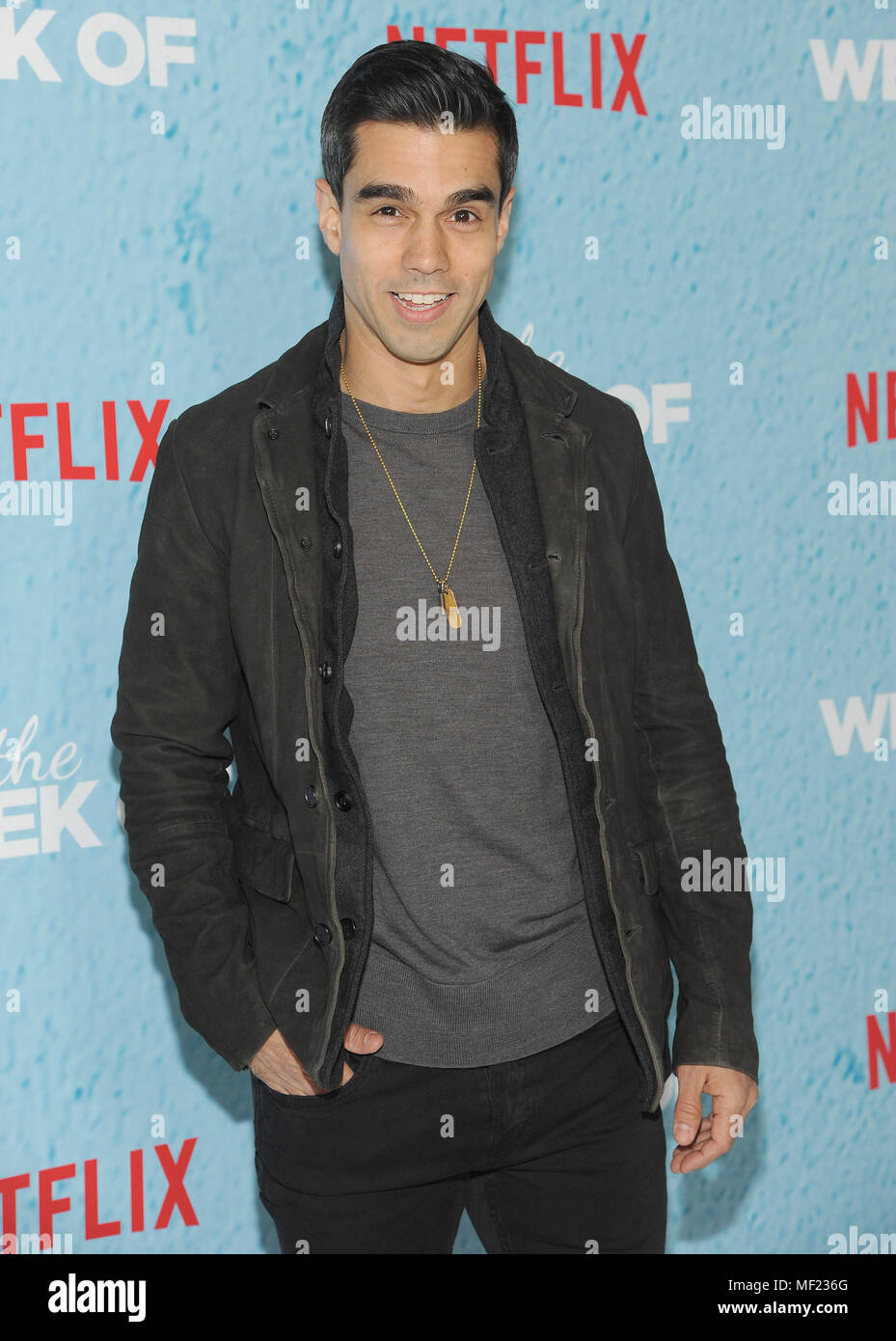 New York, NY, USA. 23rd Apr, 2018. Jorge Luna attends the World Premiere of the Netflix film 'The Week Of' at AMC Loews Lincoln Square 13 on April 23, 2018 in New York City. Credit: John Palmer/Media Punch/Alamy Live News Stock Photo