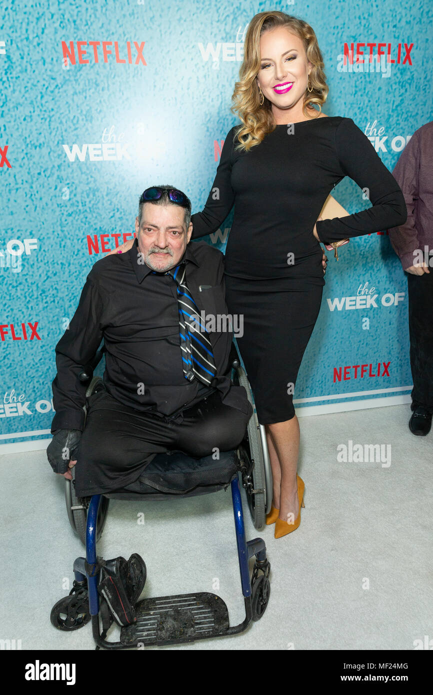 New York, NY April 23, 2018 Jim Barone (L) attends premiere of the