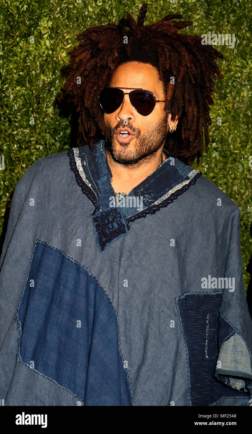 New York City, New York, USA. 23rd Apr, 2018. Musician LENNY KRAVITZ ...