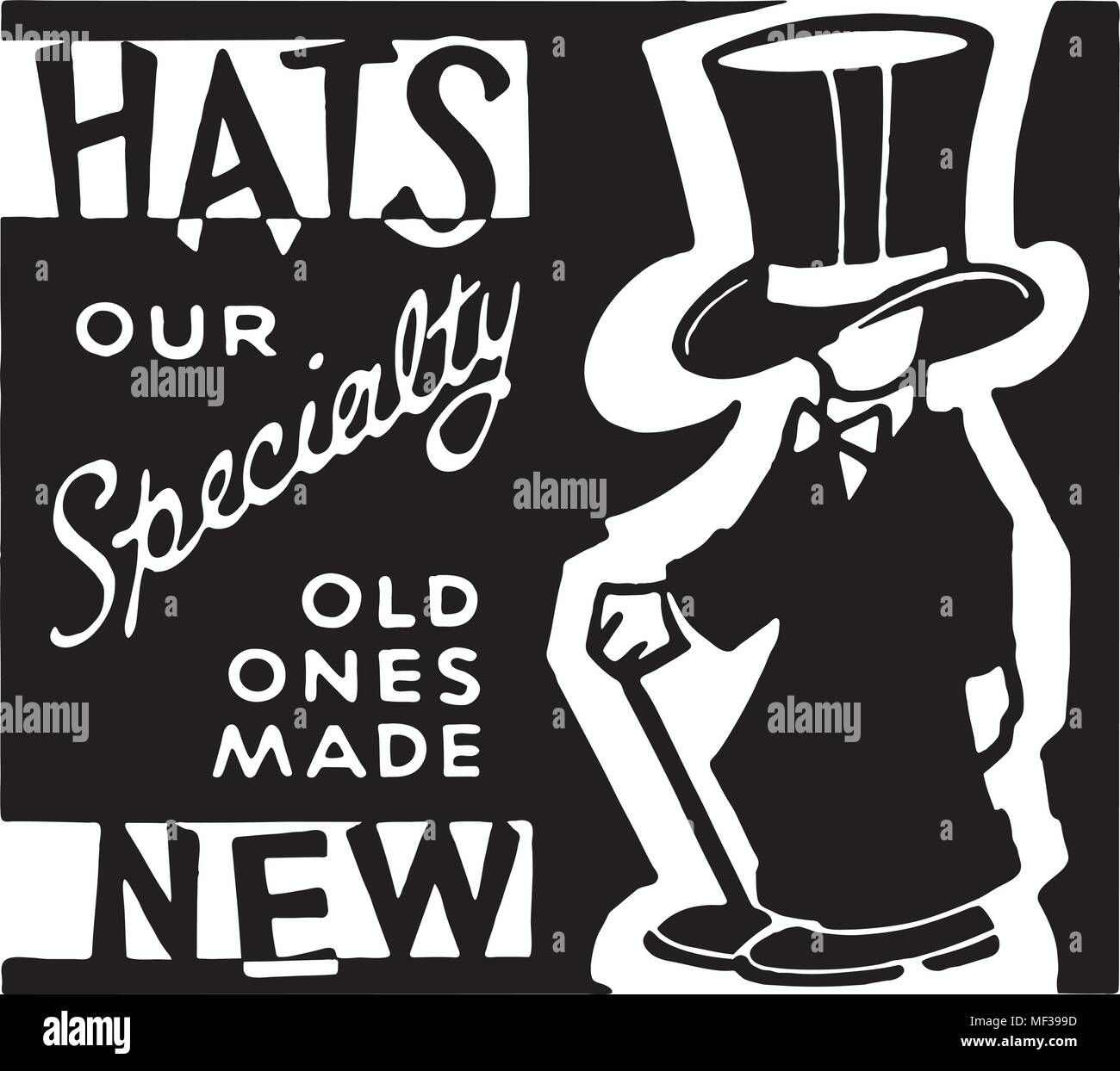 Hats sales Stock Vector Images - Alamy