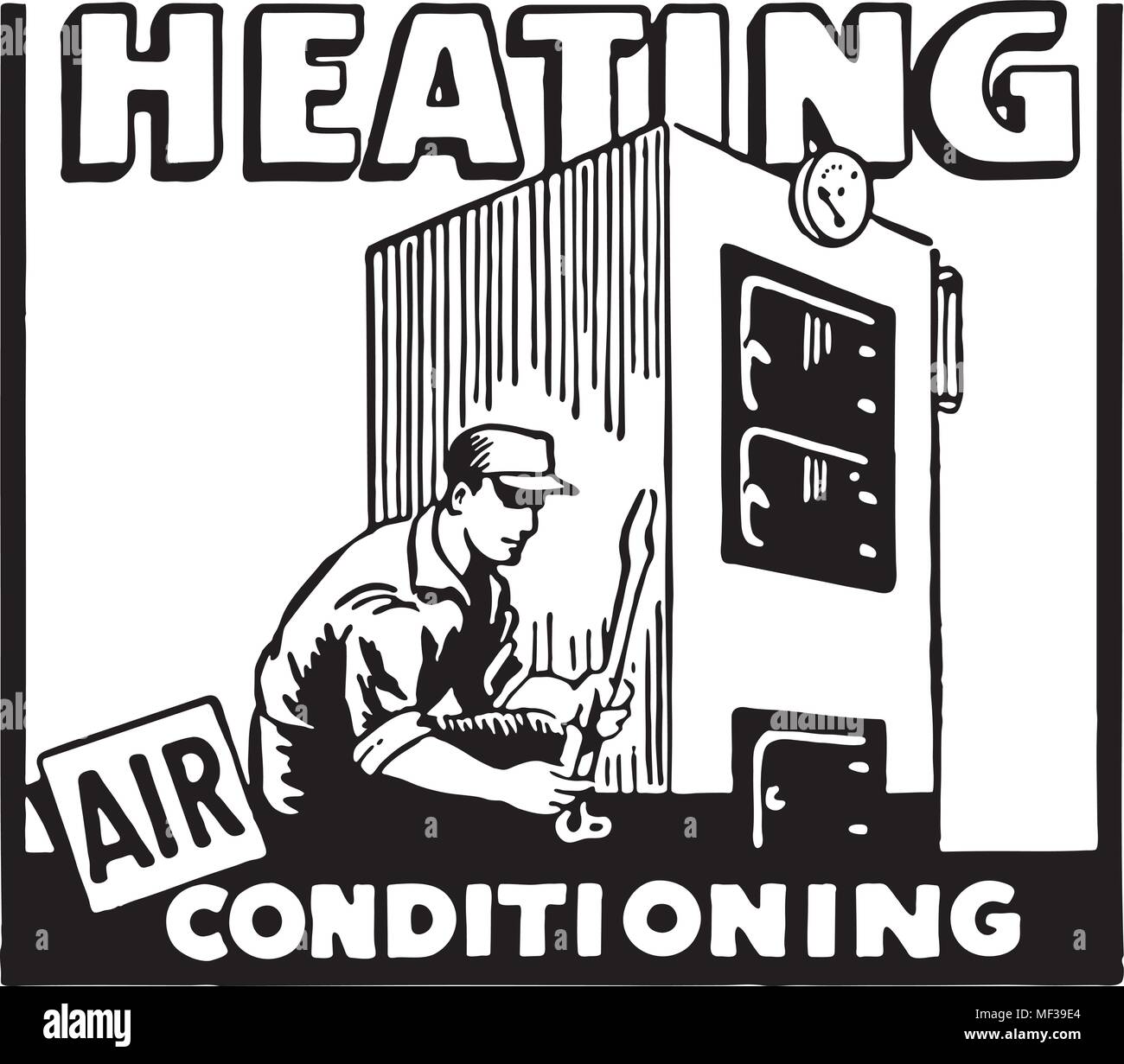 Modern homes heating Stock Vector Images - Alamy
