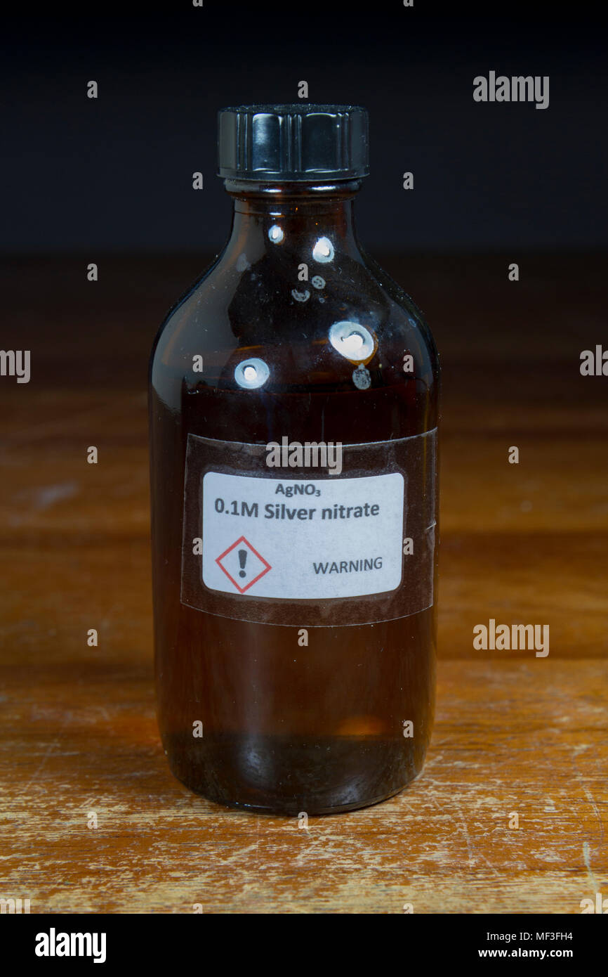 Silver nitrate solution hi-res stock photography and images - Alamy