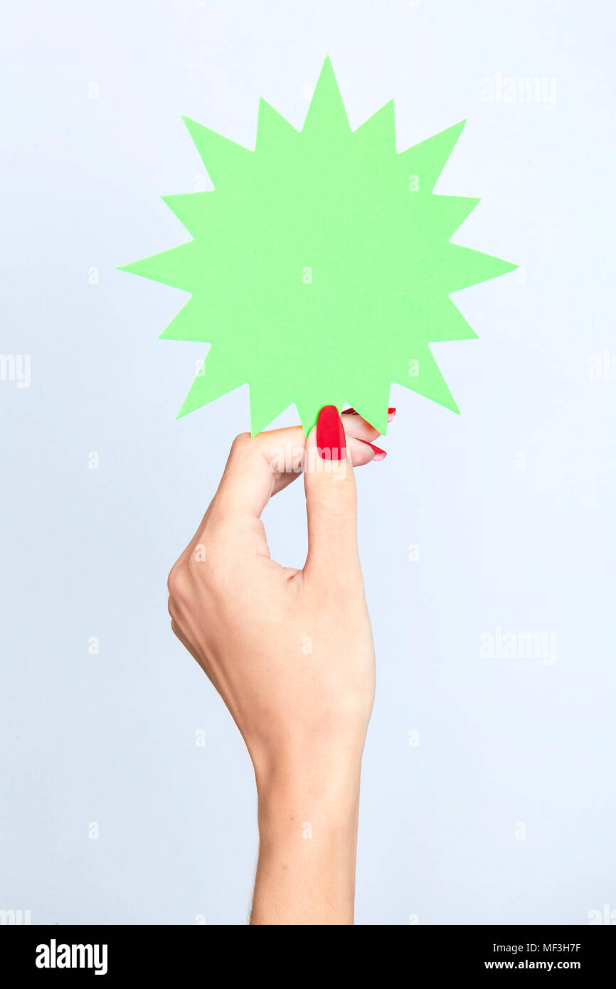 Person holding sign hi-res stock photography and images - Alamy
