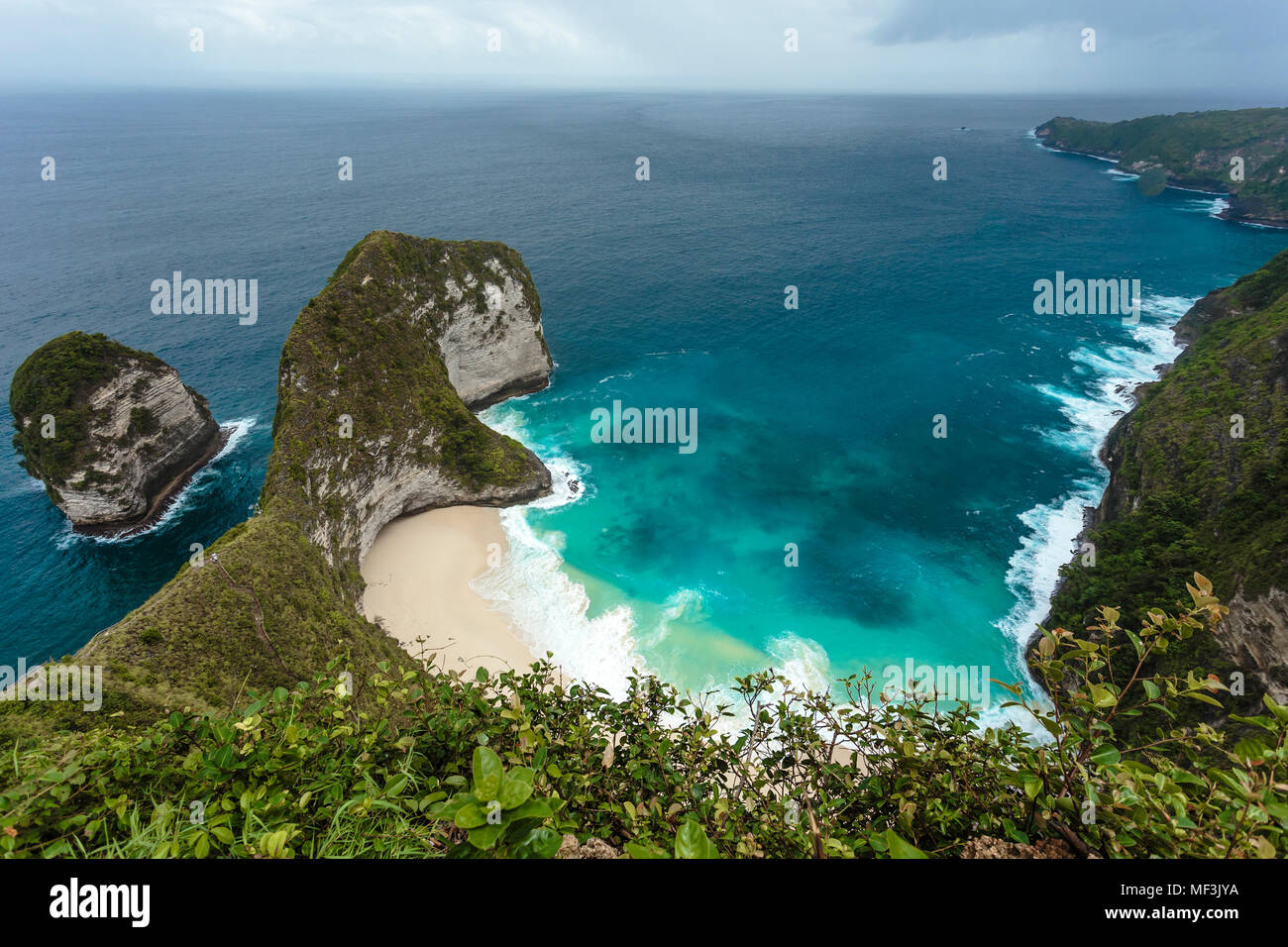 Indonesia, Bali, Nusa Penida island, coast Stock Photo
