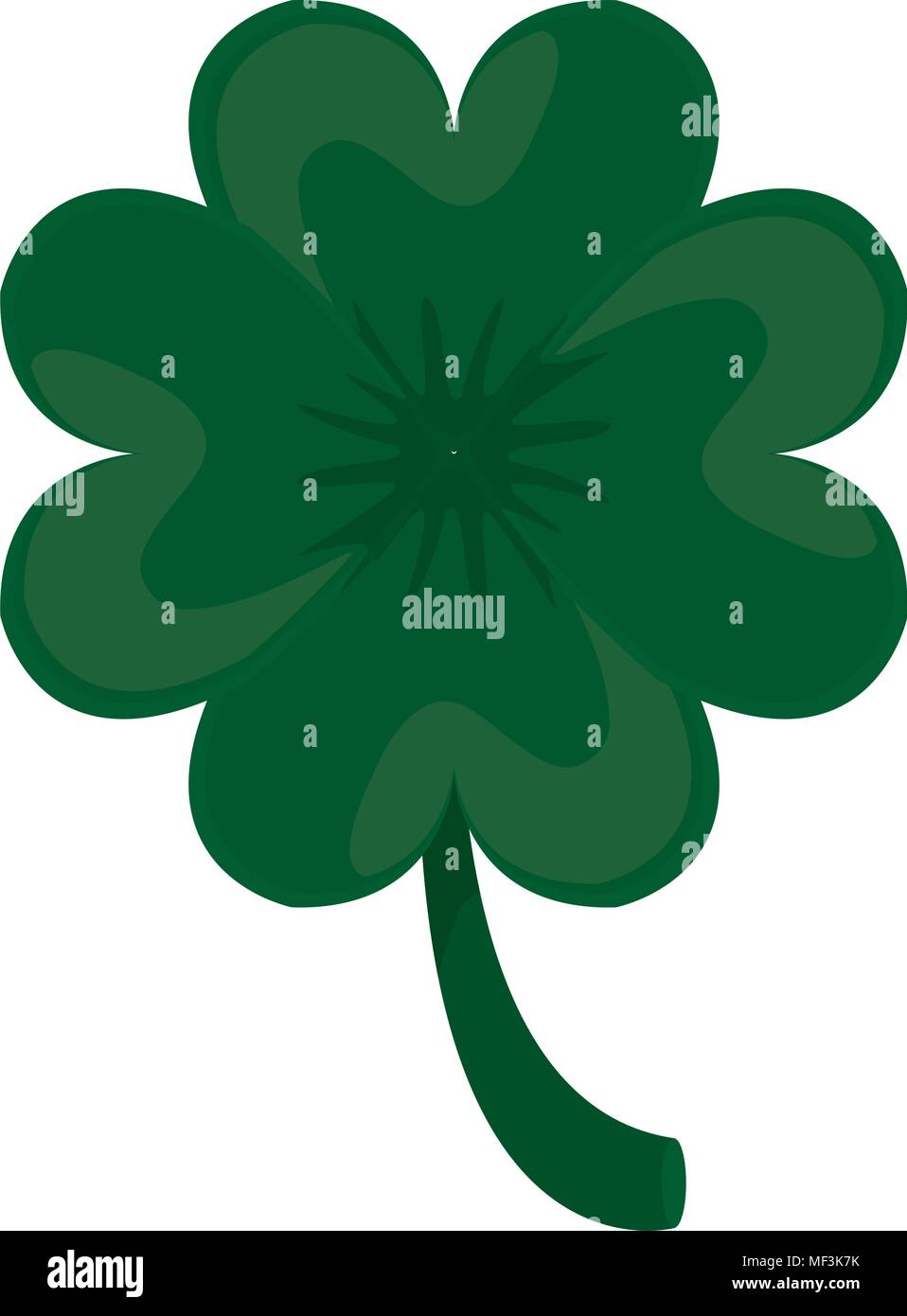 nature clover plant with leaves design vector illustration Stock Vector ...