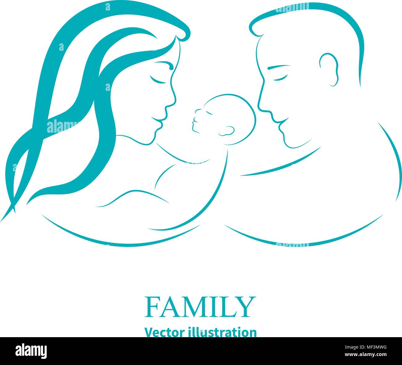 Vector Contour Illustration of a Family Dad Mom Son Small Dog Happy  Overweight Family Fat Parents Fat Child Son Fat Dog Stock Vector   Illustration of male book 217632745