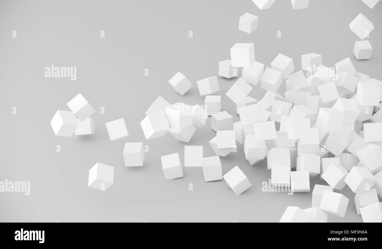 Cubes abstract structure background hi-res stock photography and images ...