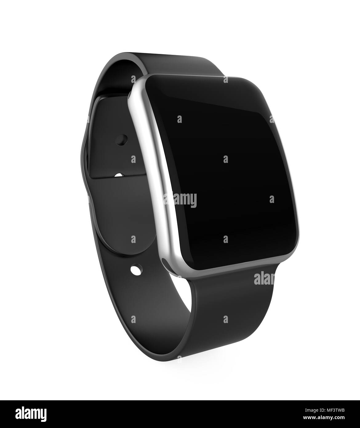 Smart Watch Isolated Stock Photo Alamy