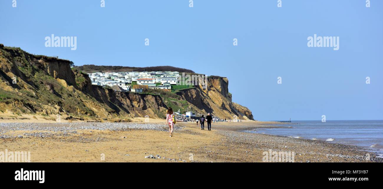 Cliff top caravan park hires stock photography and images Alamy