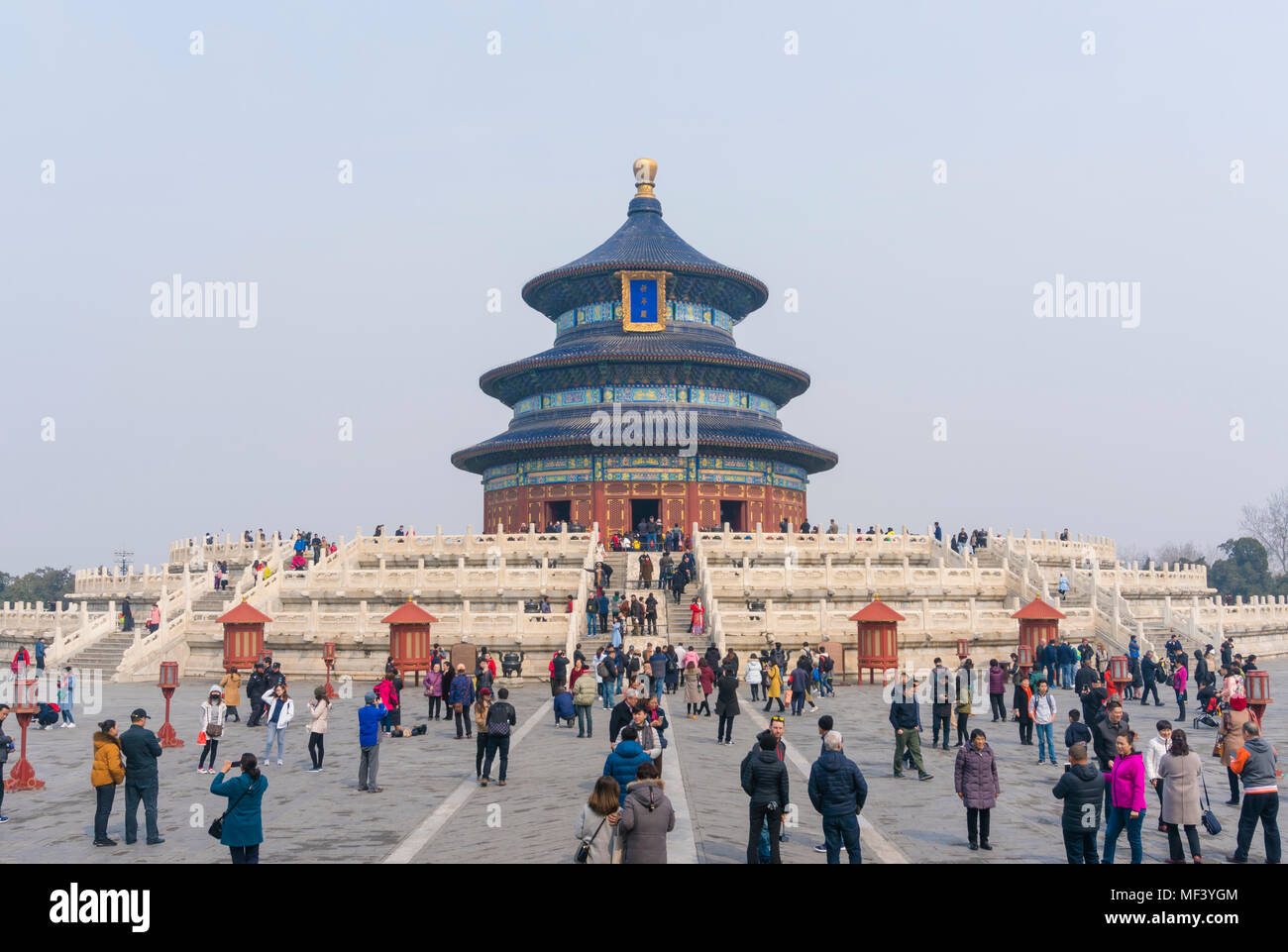 Temple of Heaven in Beijing Stock Photo