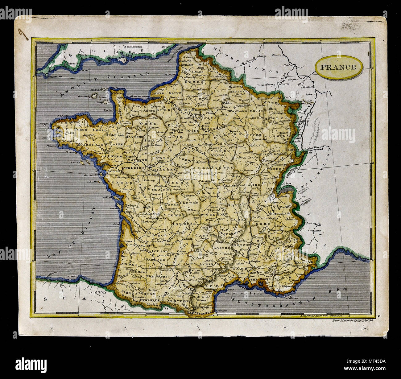 Lyon France Map Europe