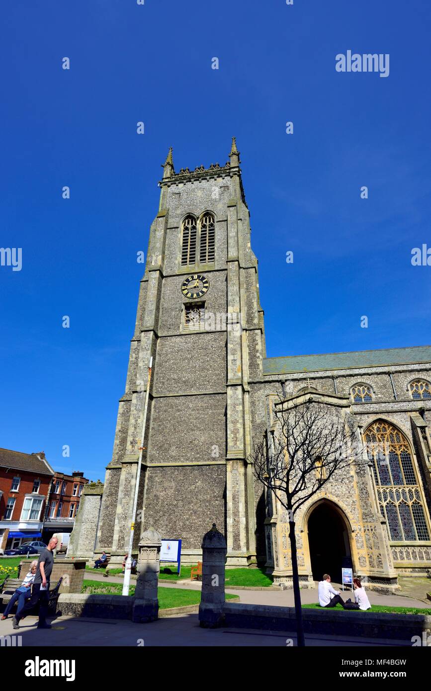 The Church of St. Peter and St. Paul in Cromer Norfolk England Uk Stock ...