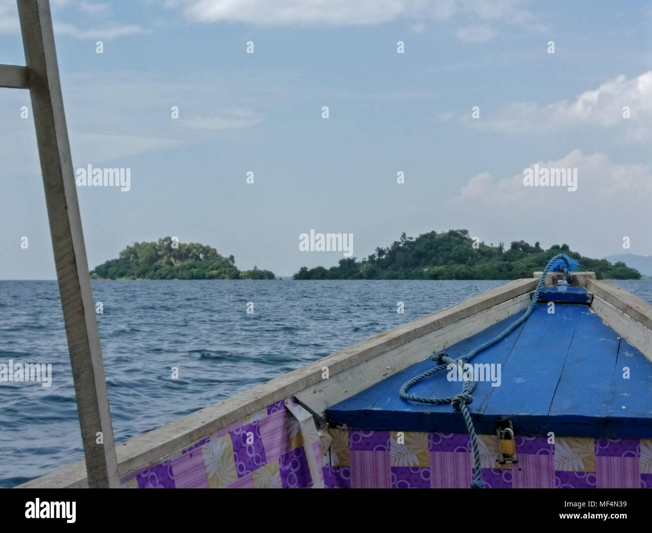 Rwanda lake kivu boat hi-res stock photography and images - Alamy