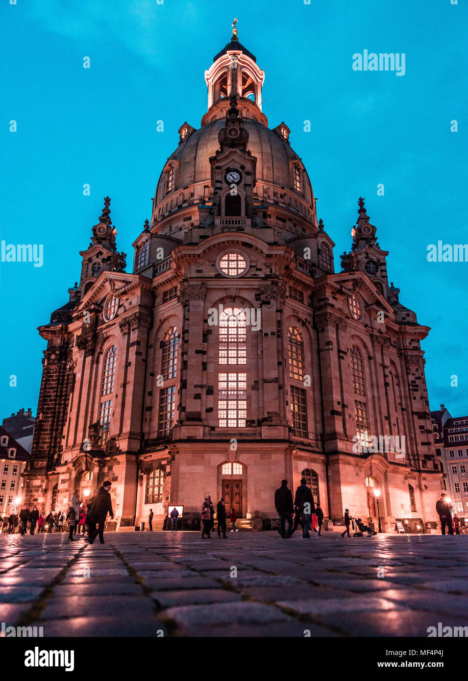 Frauenkirche, Dresden (germany) Stock Photo