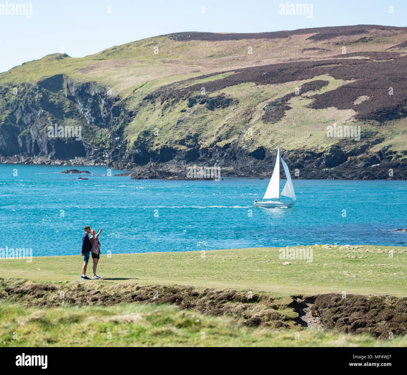The isle of man coastal path hi-res stock photography and images - Alamy
