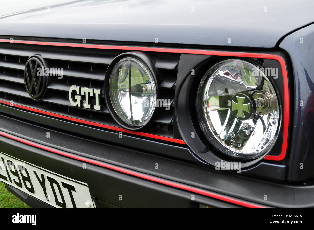 VW Gti grille Stock Photo - Alamy