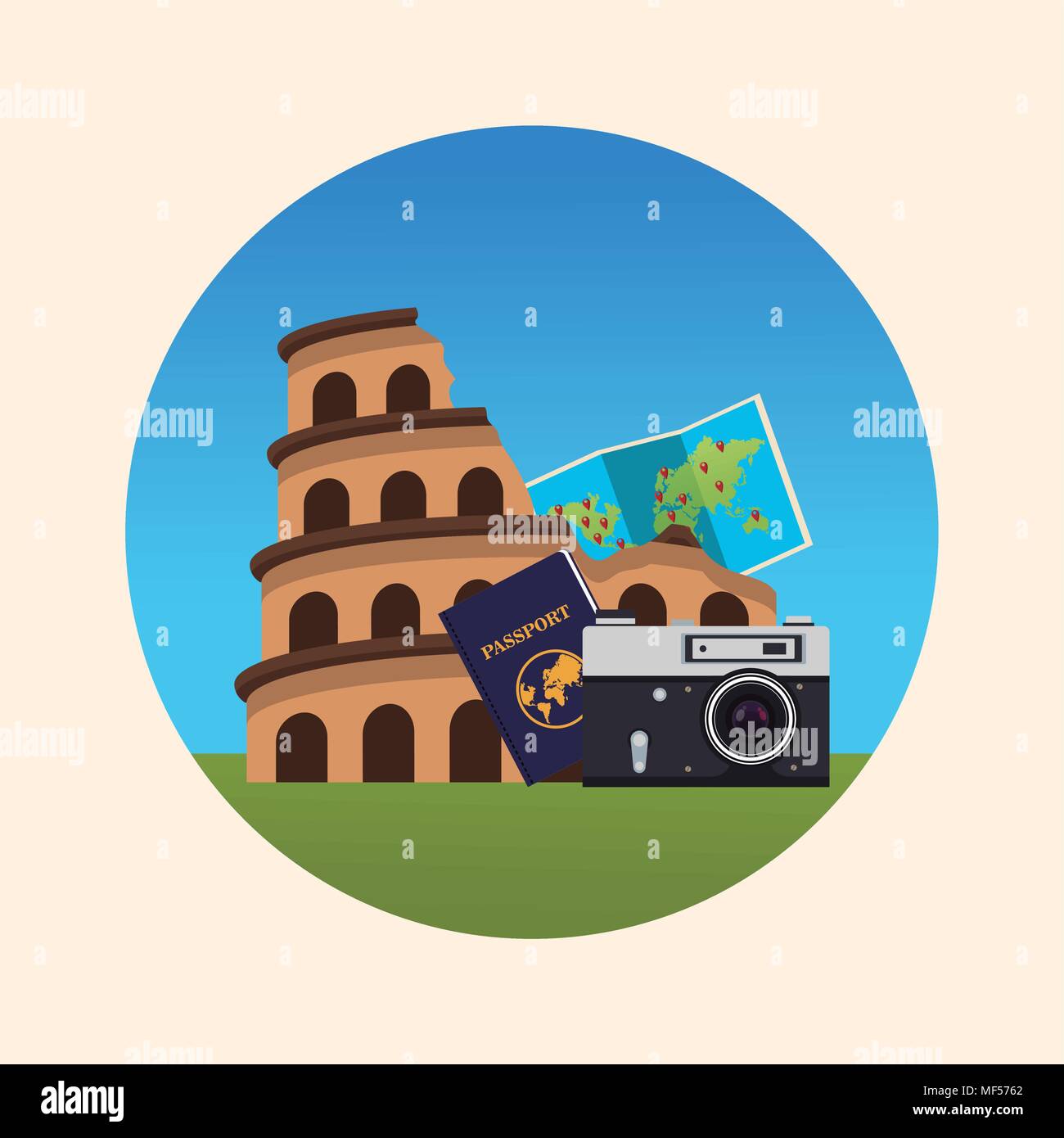 Travel to europe Stock Vector Image & Art Alamy