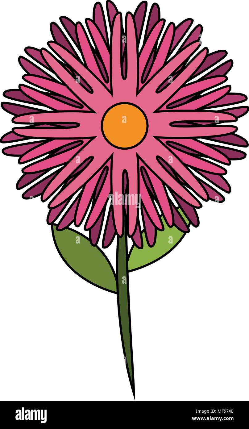 Beautiful flower symbol Stock Vector Image & Art Alamy