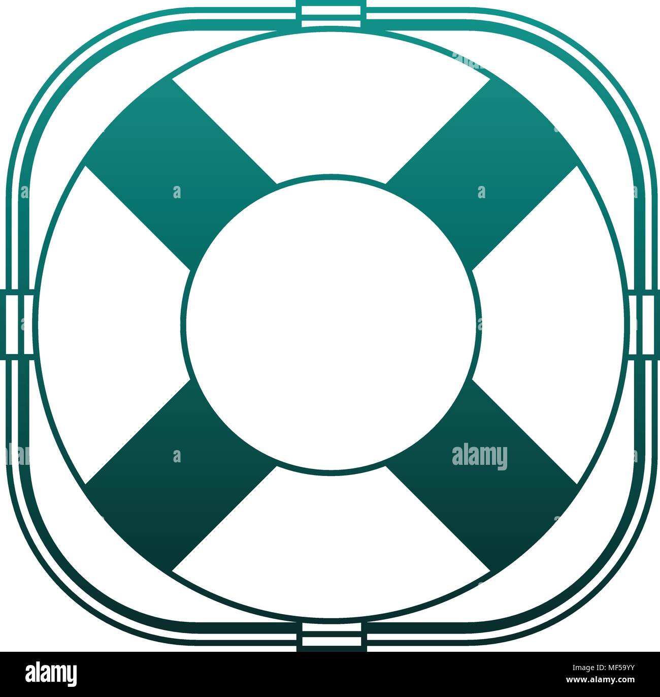 Float life saver on blue lines Stock Vector Image & Art Alamy