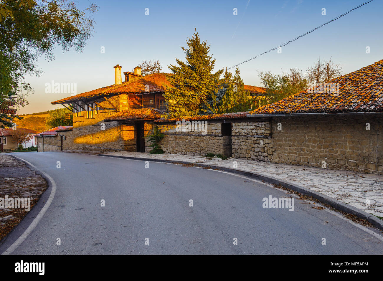 House in the small Bulgarian village Stock Photo - Alamy