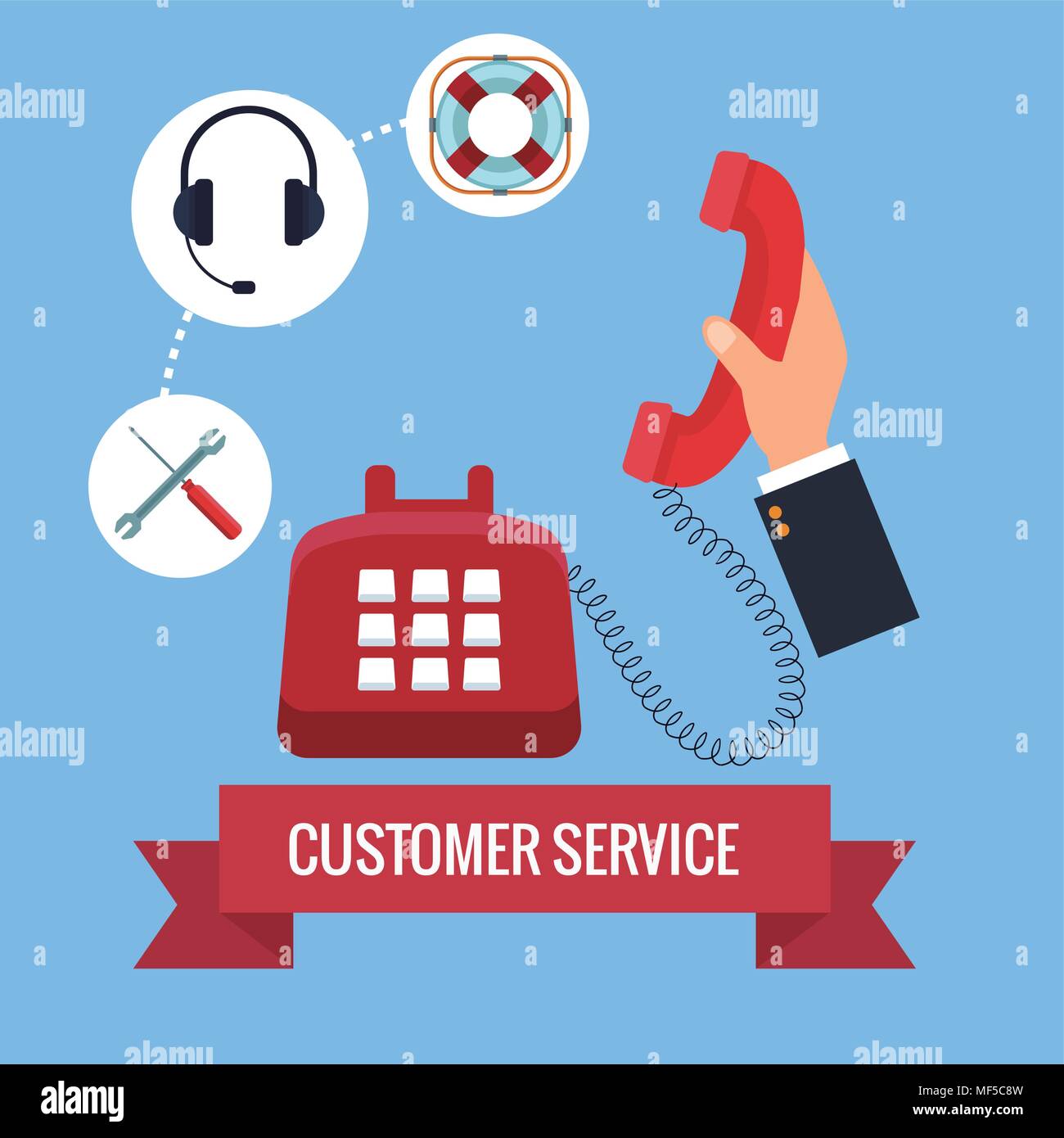 Agents service Stock Vector Images - Alamy