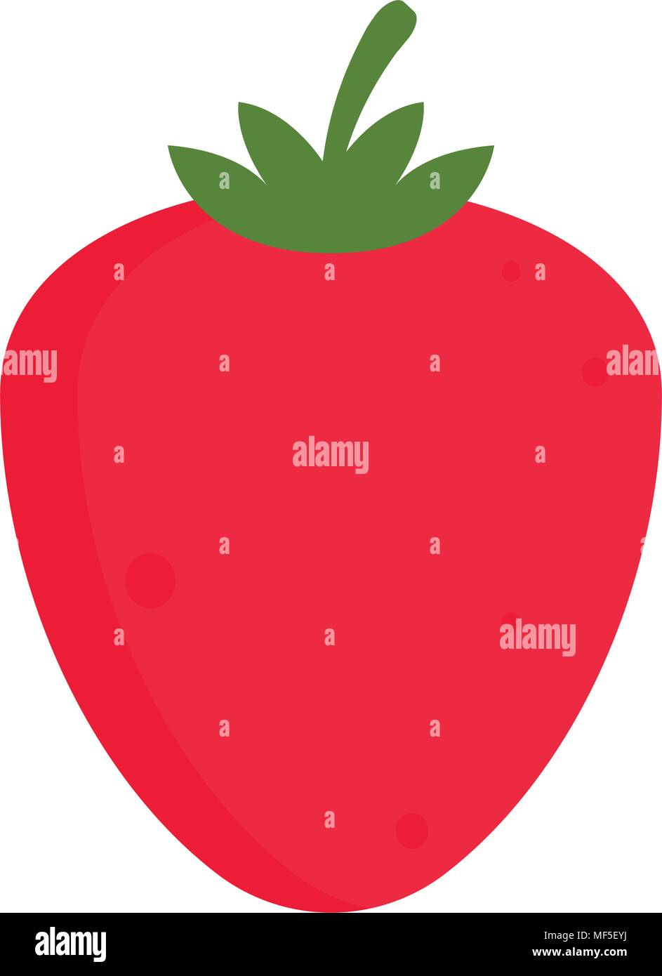 Isolated strawberry icon Stock Vector Image & Art - Alamy