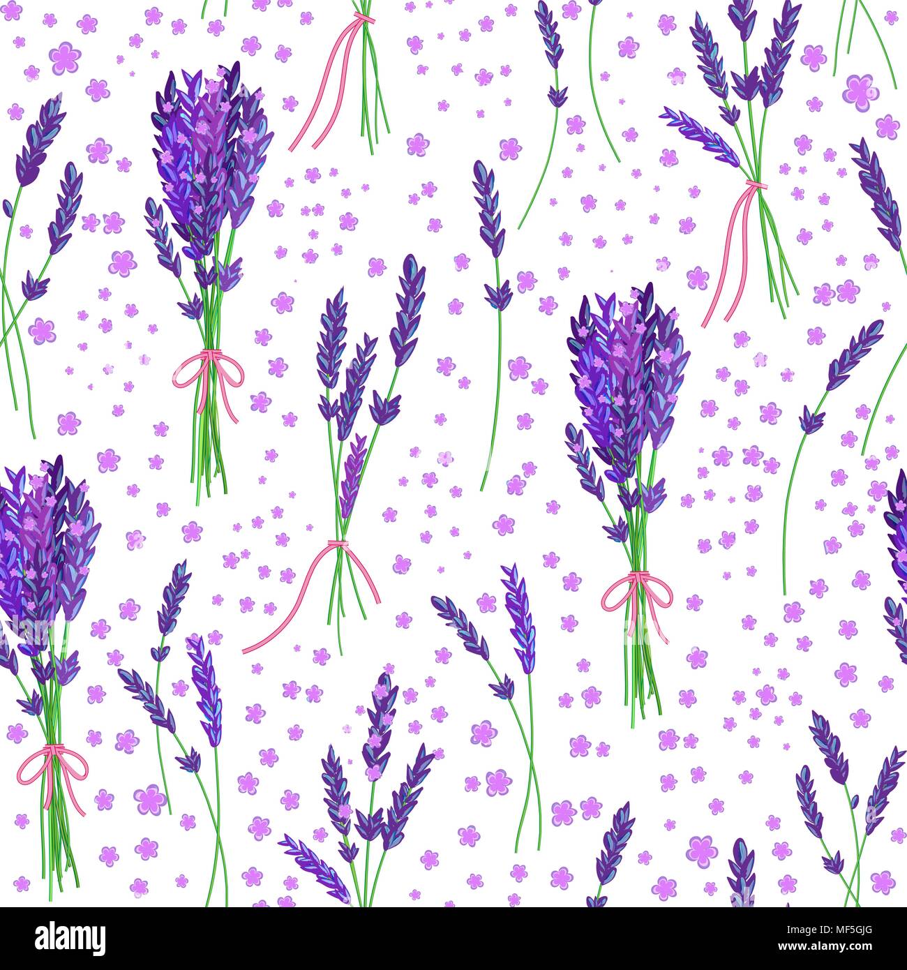 Vector seamless lavender background Stock Vector Image & Art - Alamy
