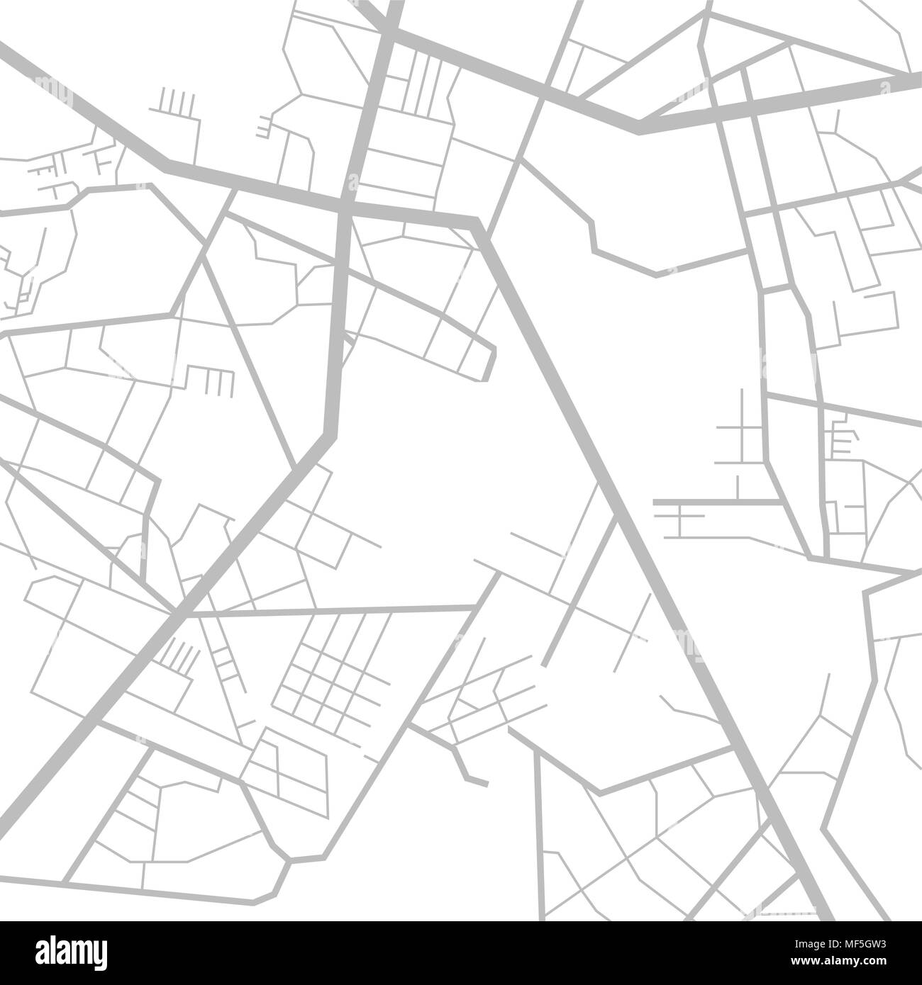 Road Map Direction Line Drawing High Resolution Stock Photography and ...