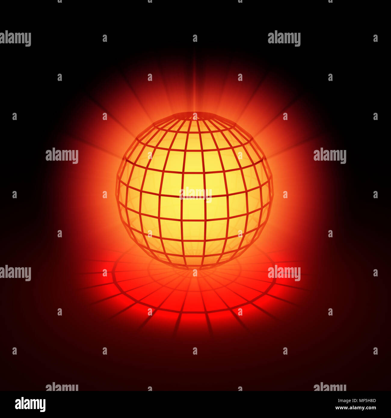 Wireframe sphere hi-res stock photography and images - Alamy