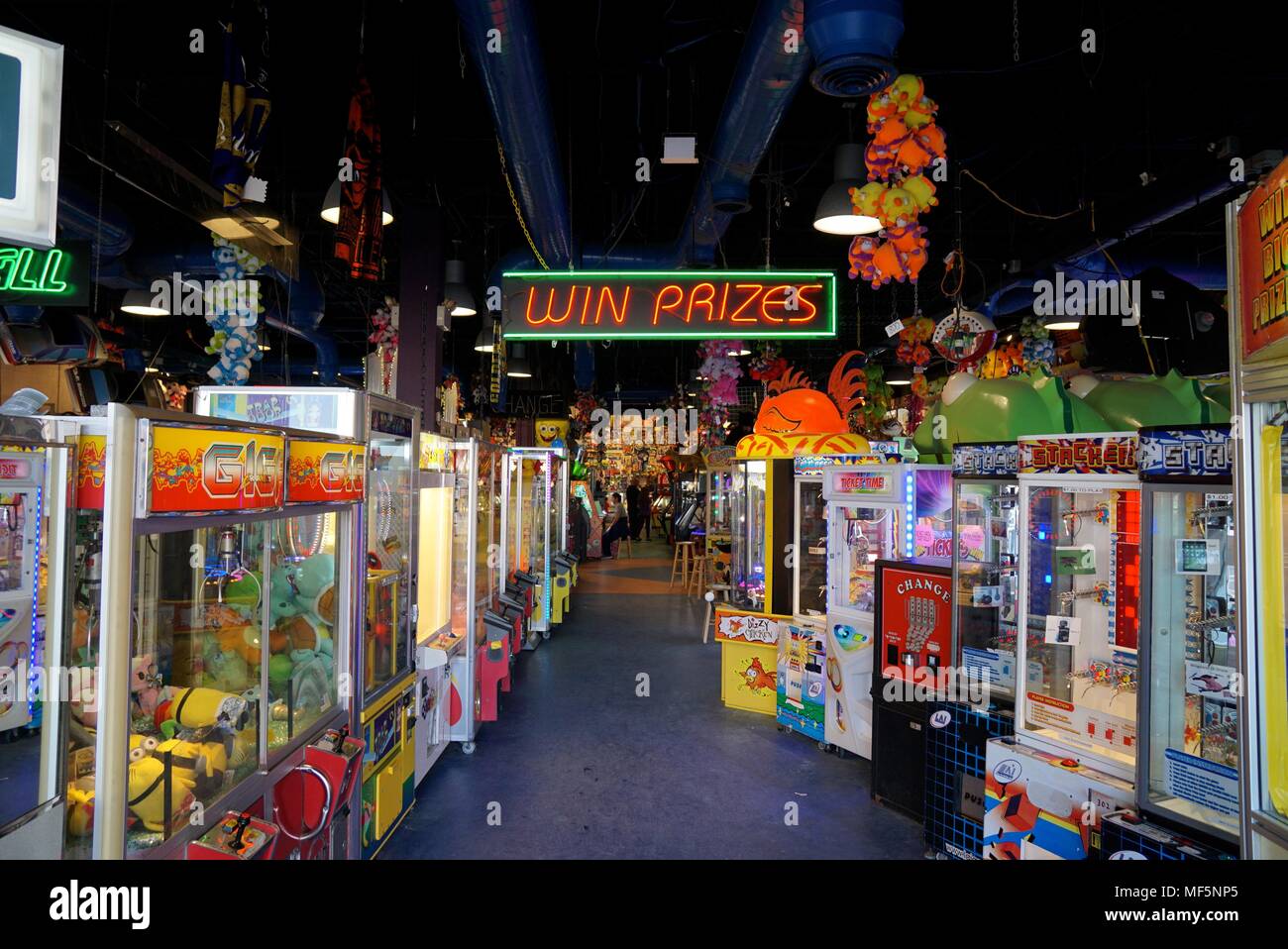 Arcade In Ocean City Maryland Us Stock Photo Alamy