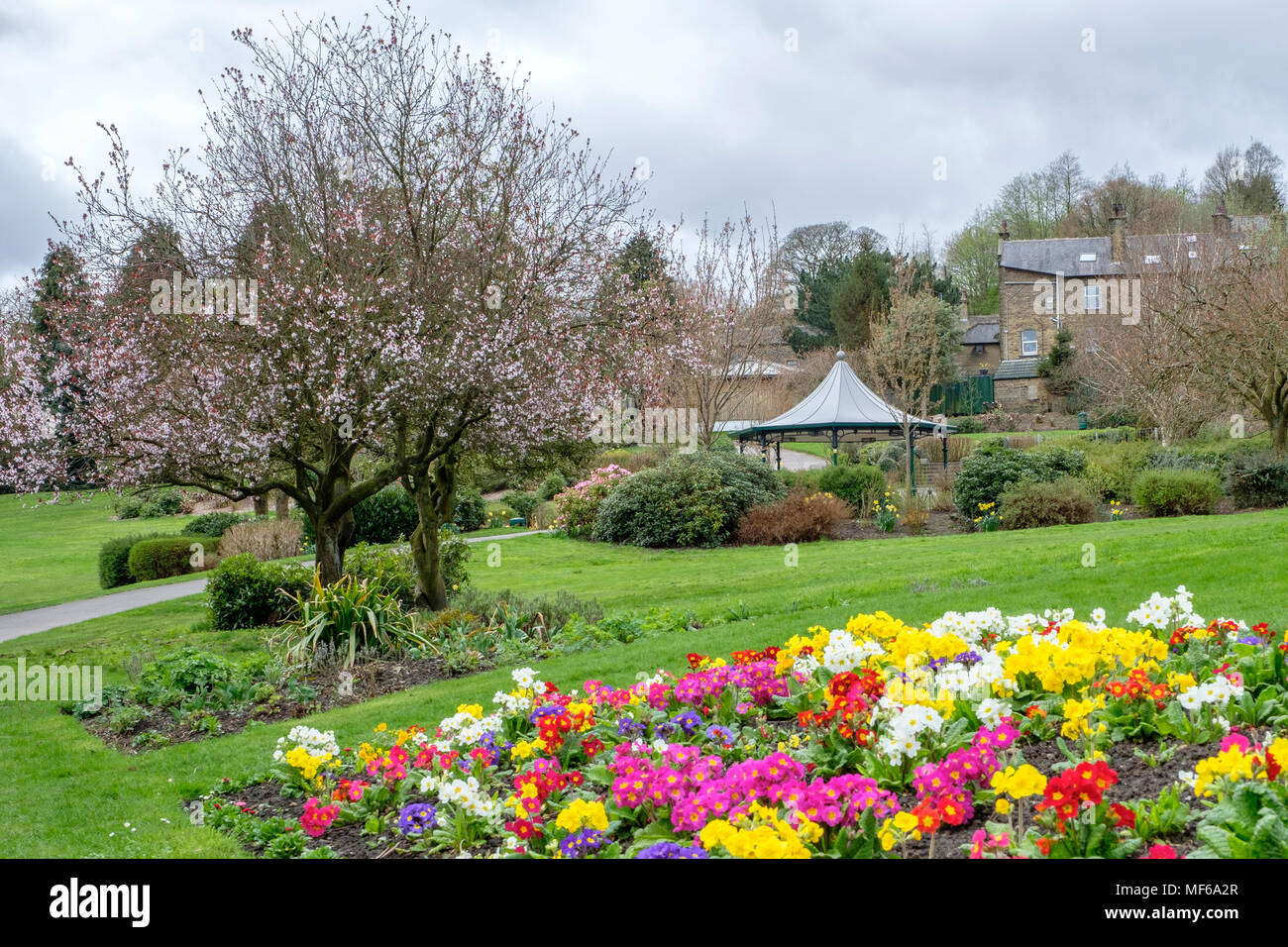 Central Park, Haworth, West Yorkshire, UK Stock Photo Alamy