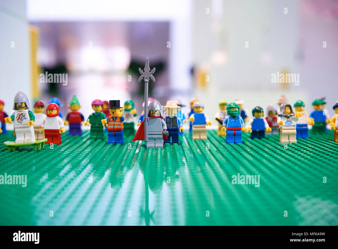 Lego Football Stock Photo - Alamy