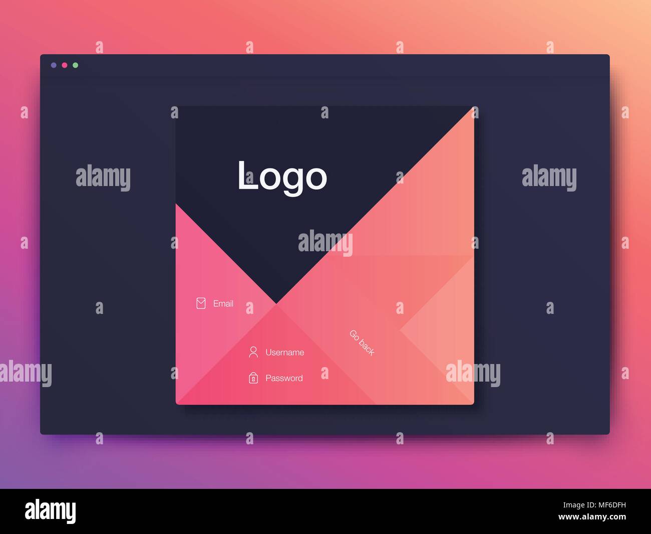 Vector Illustration of screens and web concept Stock Vector Image & Art ...