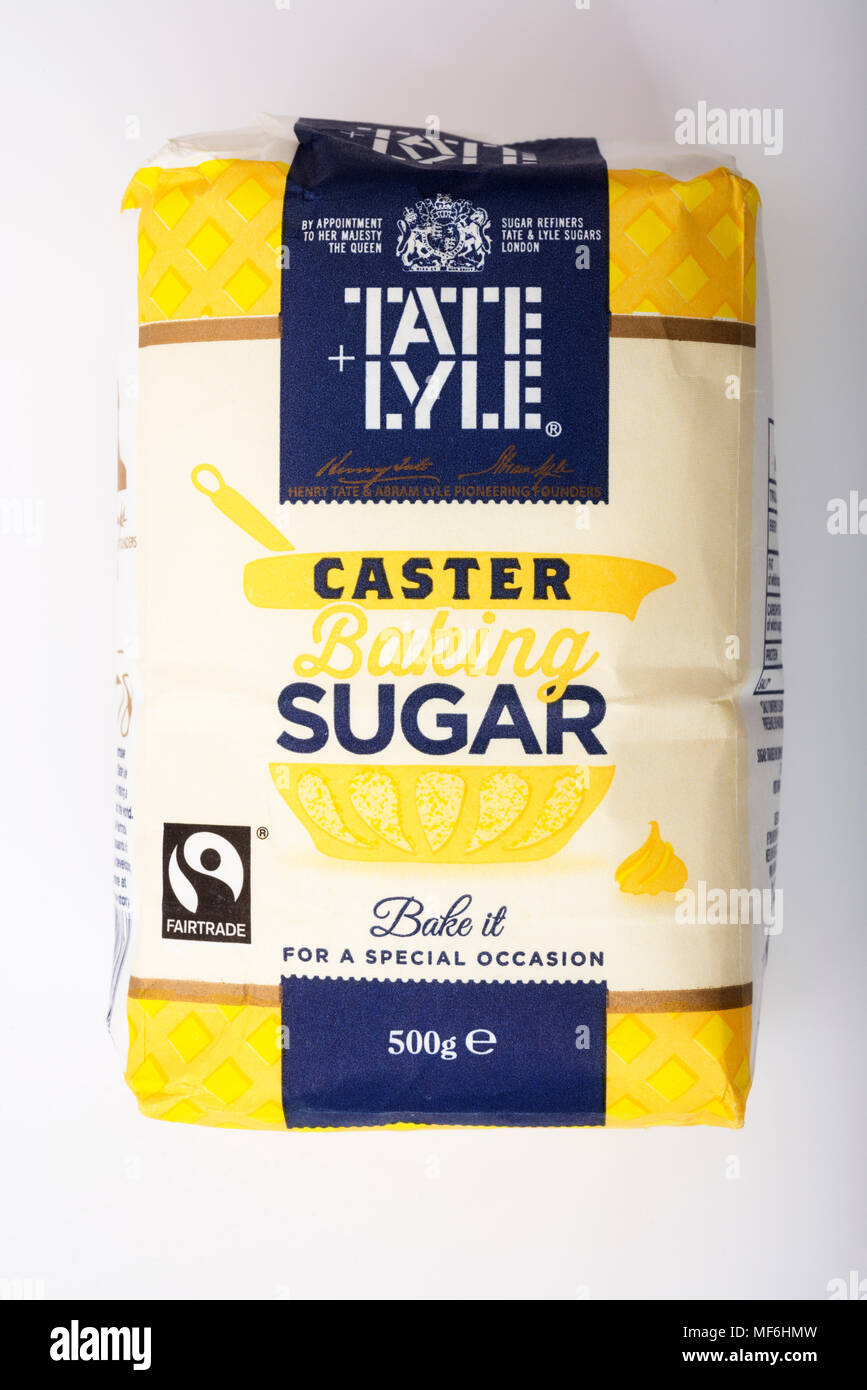 Tate and Lyle caster sugar Stock Photo