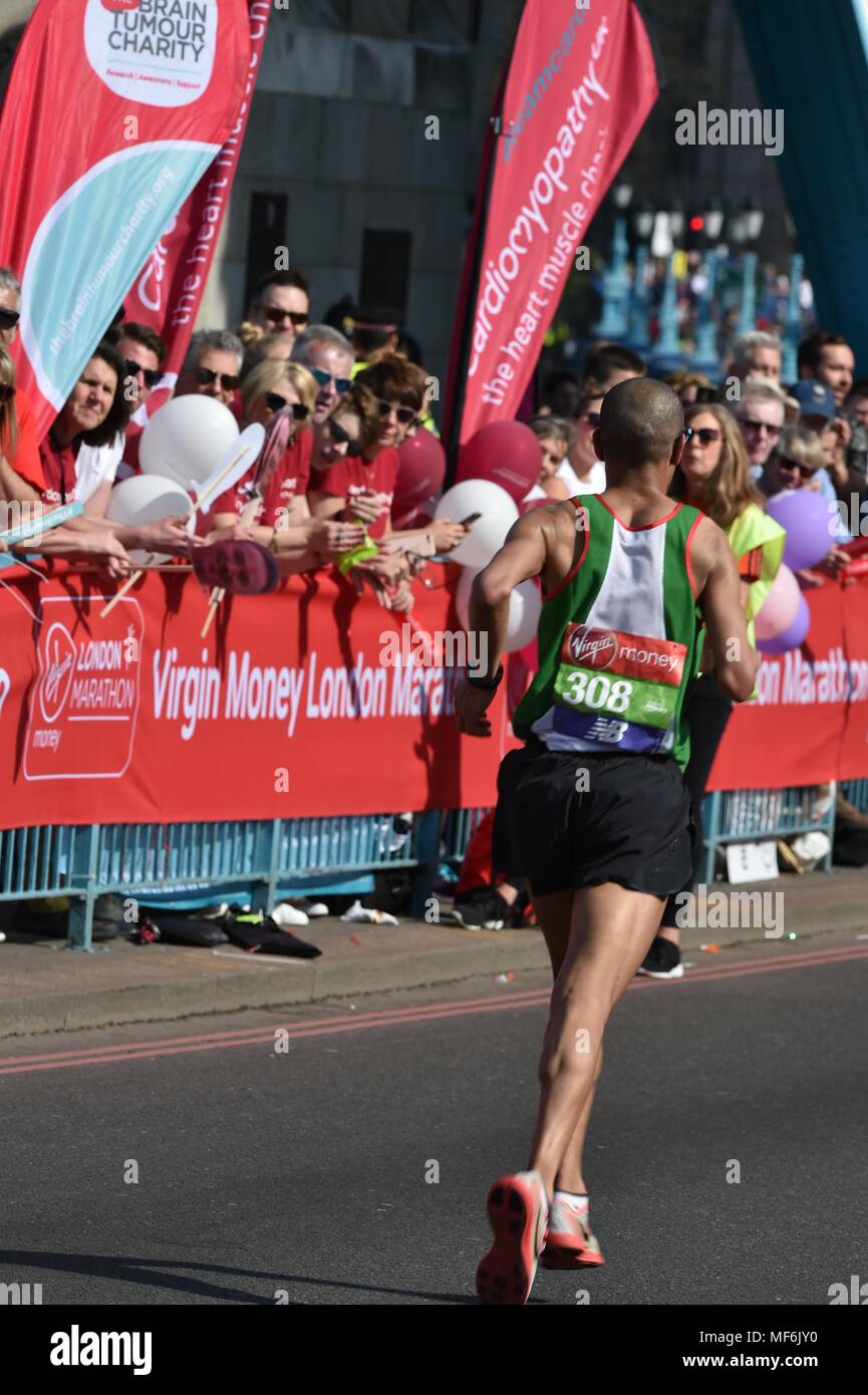 Virgin Money London Marathon 2018 Stock Photo 181470100 Alamy