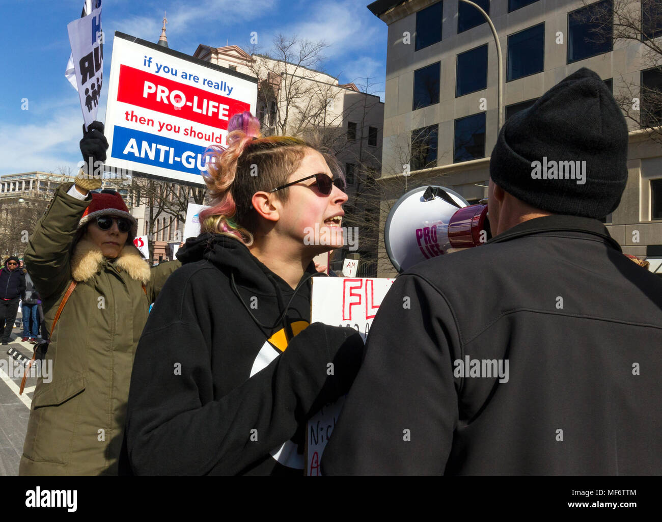Trump supporter with gun hi-res stock photography and images - Alamy