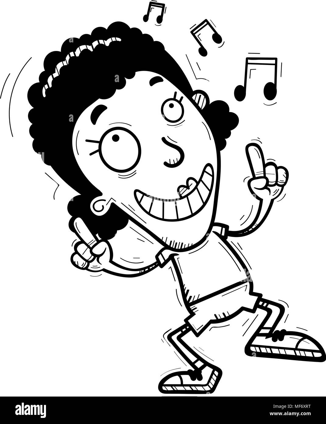 Dancing Clip Art Black And White