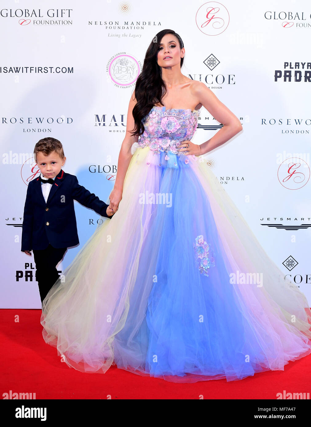Caterina Lopez attending the Nelson Mandela Global Gift Gala, at the