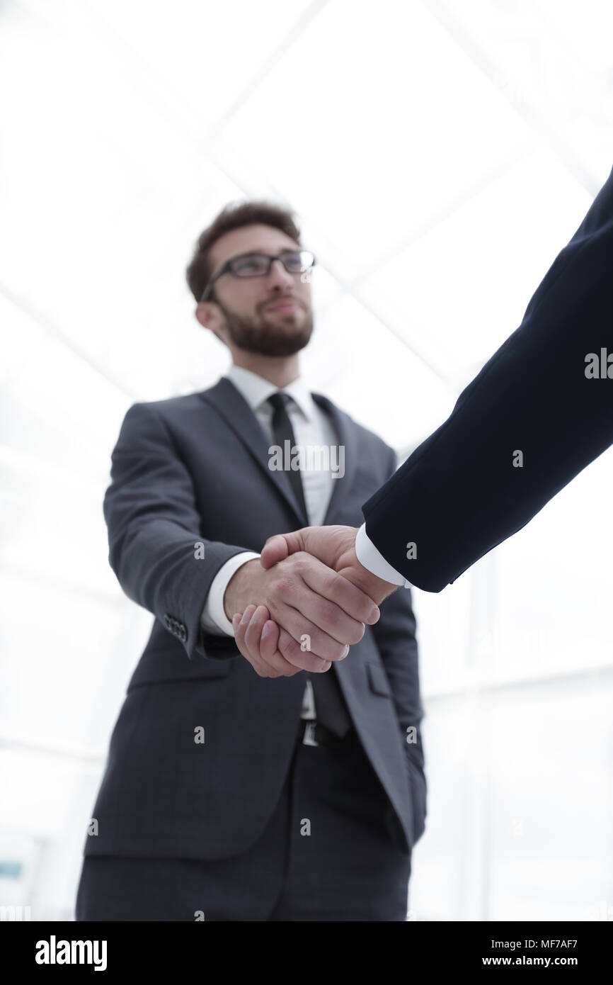 Success concept in business - handshake of partners Stock Photo - Alamy