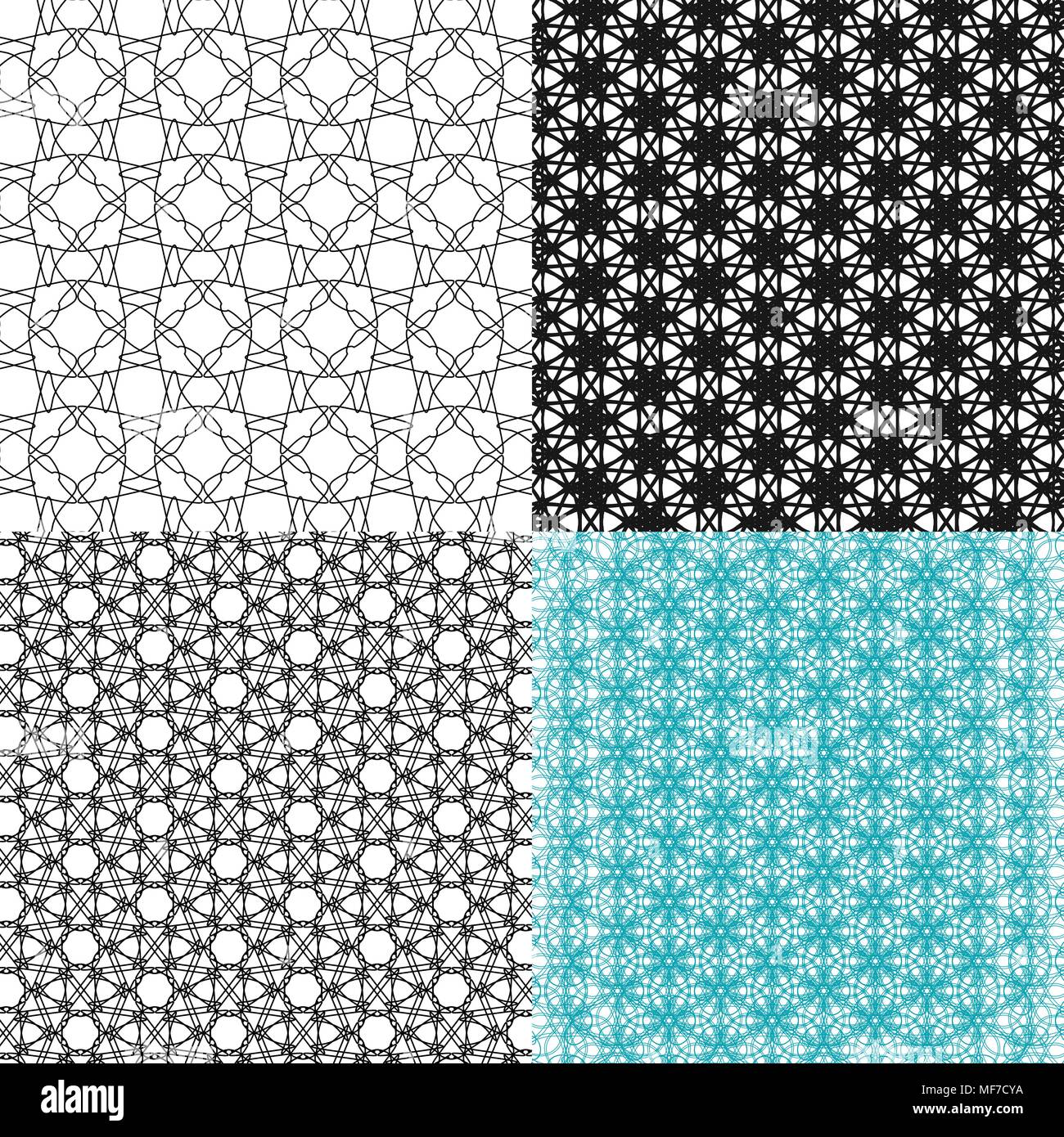 Set of pattern. Modern stylish texture. Repeating abstract background ...