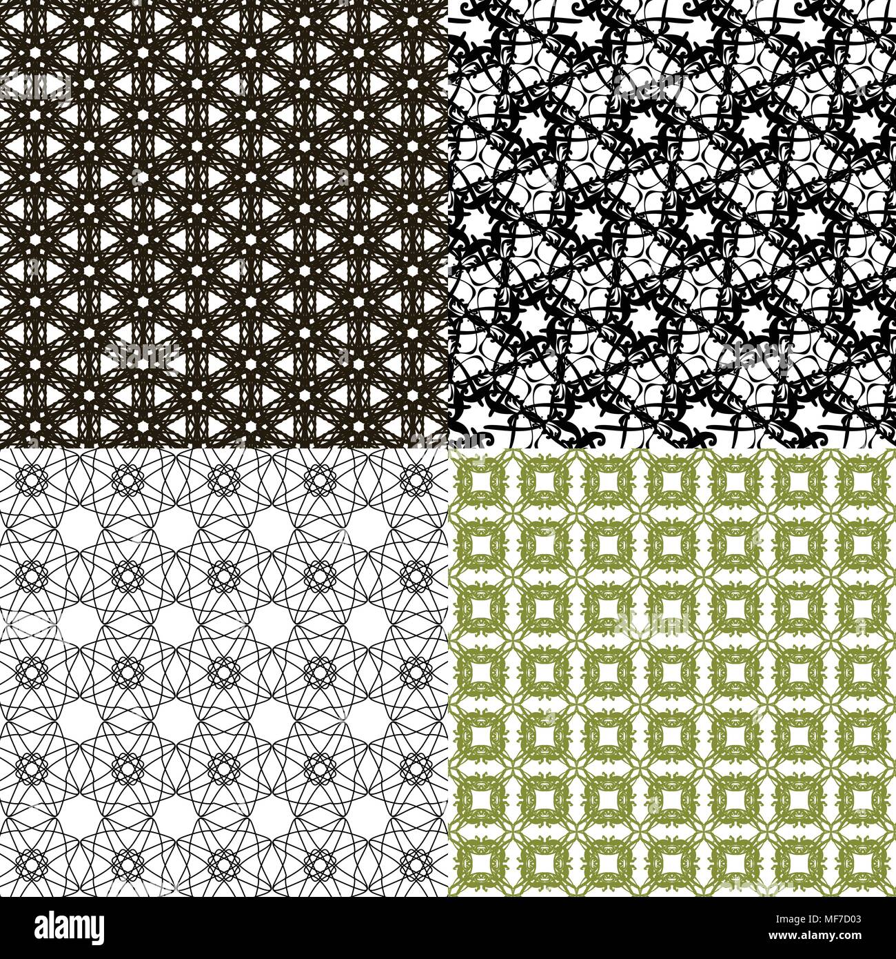 Set of pattern. Modern stylish texture. Repeating abstract background ...