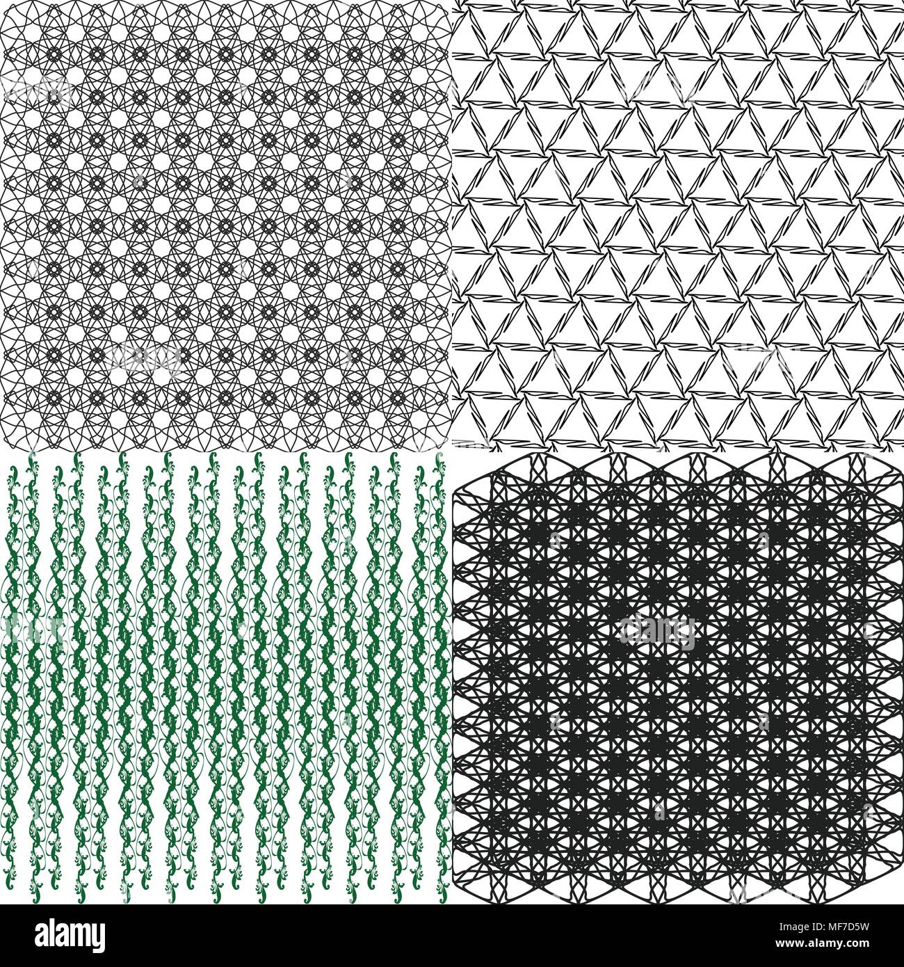 Set of pattern. Modern stylish texture. Repeating abstract background ...