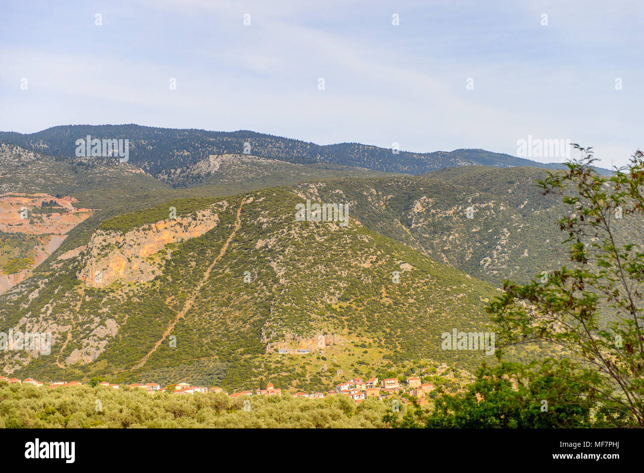 Mountains of Greece Stock Photo - Alamy
