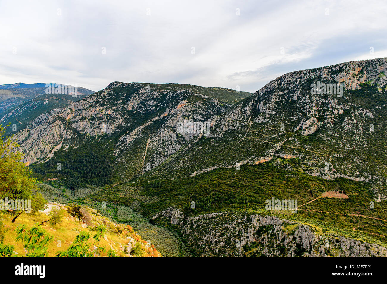 Mountains of Greece Stock Photo - Alamy