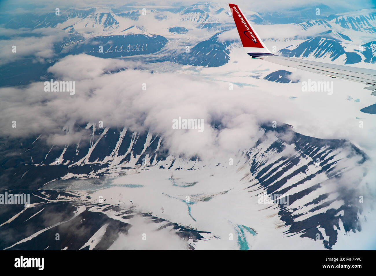 Aerial photography of Spitsbergen - Aerial Photography Of Spitsbergen Svalbard Archipelago Norway MF7PPC 